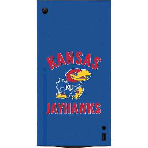 University of Kansas Jayhawks Mascot XBox Series X Digital Edition Console Skin